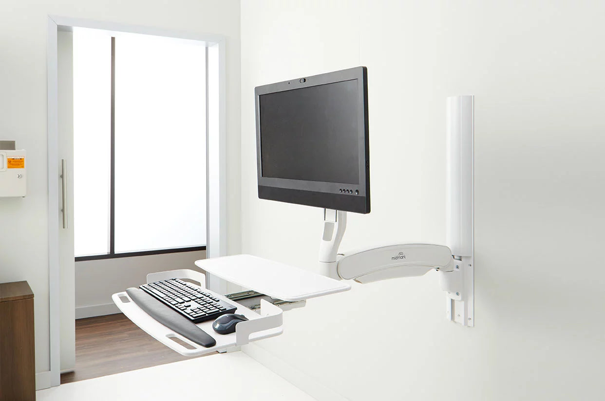 Midmark 6282 Care Exchange Standard Duty Wall Mounted Workstation