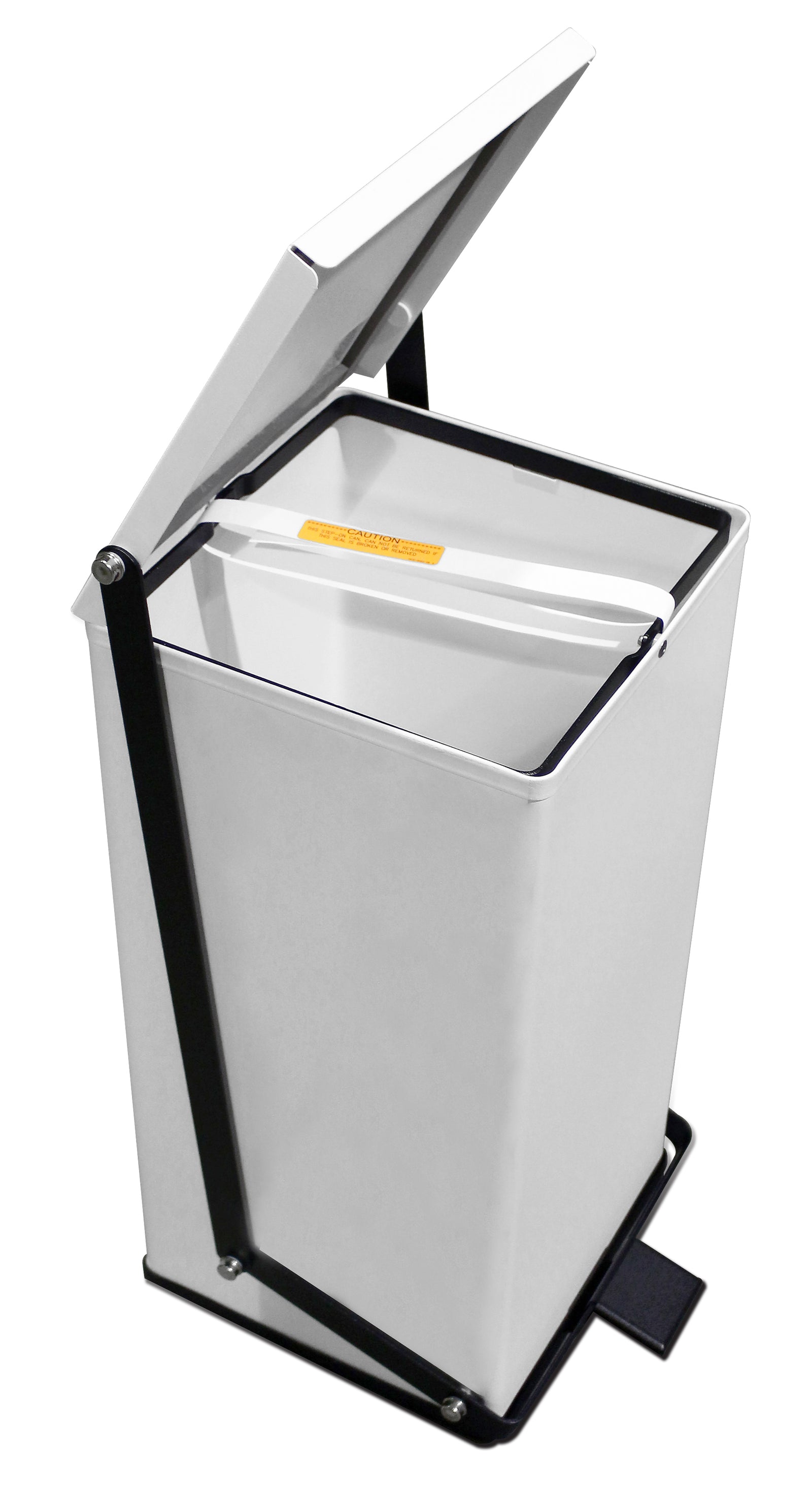 Step-On Can, 25 Gallon, 100 Quart, Red