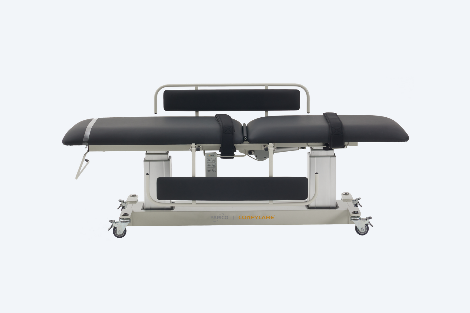 PARICO-Coinfycare Multi-Use Imaging Power Table with Safety Side Rail & Strap – 2 Section ELT200SD