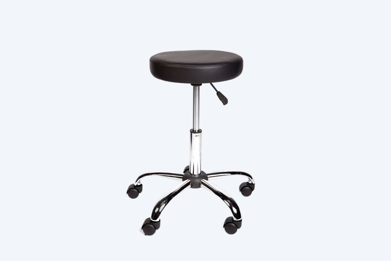 Professional Round Medical Exam Stool with Pneumatic Height Adjustment | Quince Medical