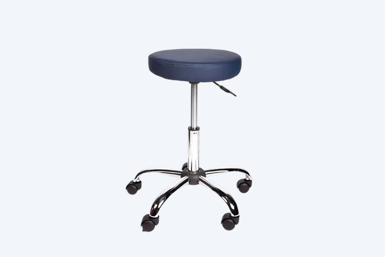 Professional Round Medical Exam Stool with Pneumatic Height Adjustment | Quince Medical