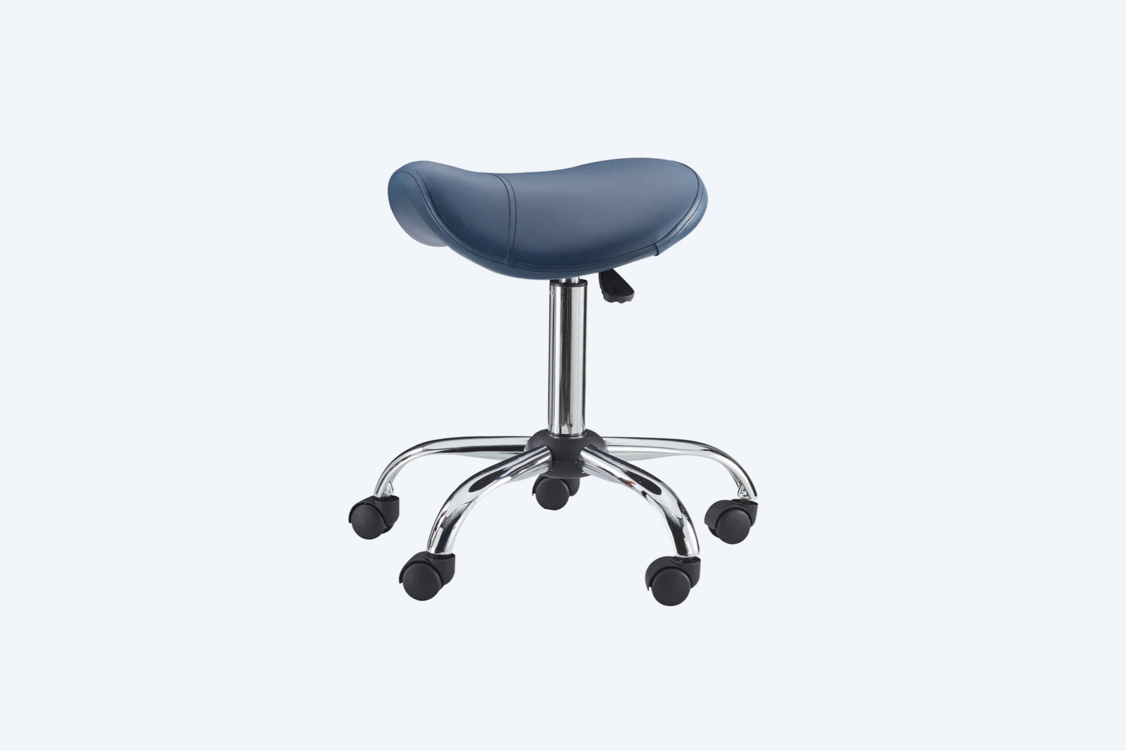 Professional Round Medical Exam Stool with Pneumatic Height Adjustment | Quince Medical