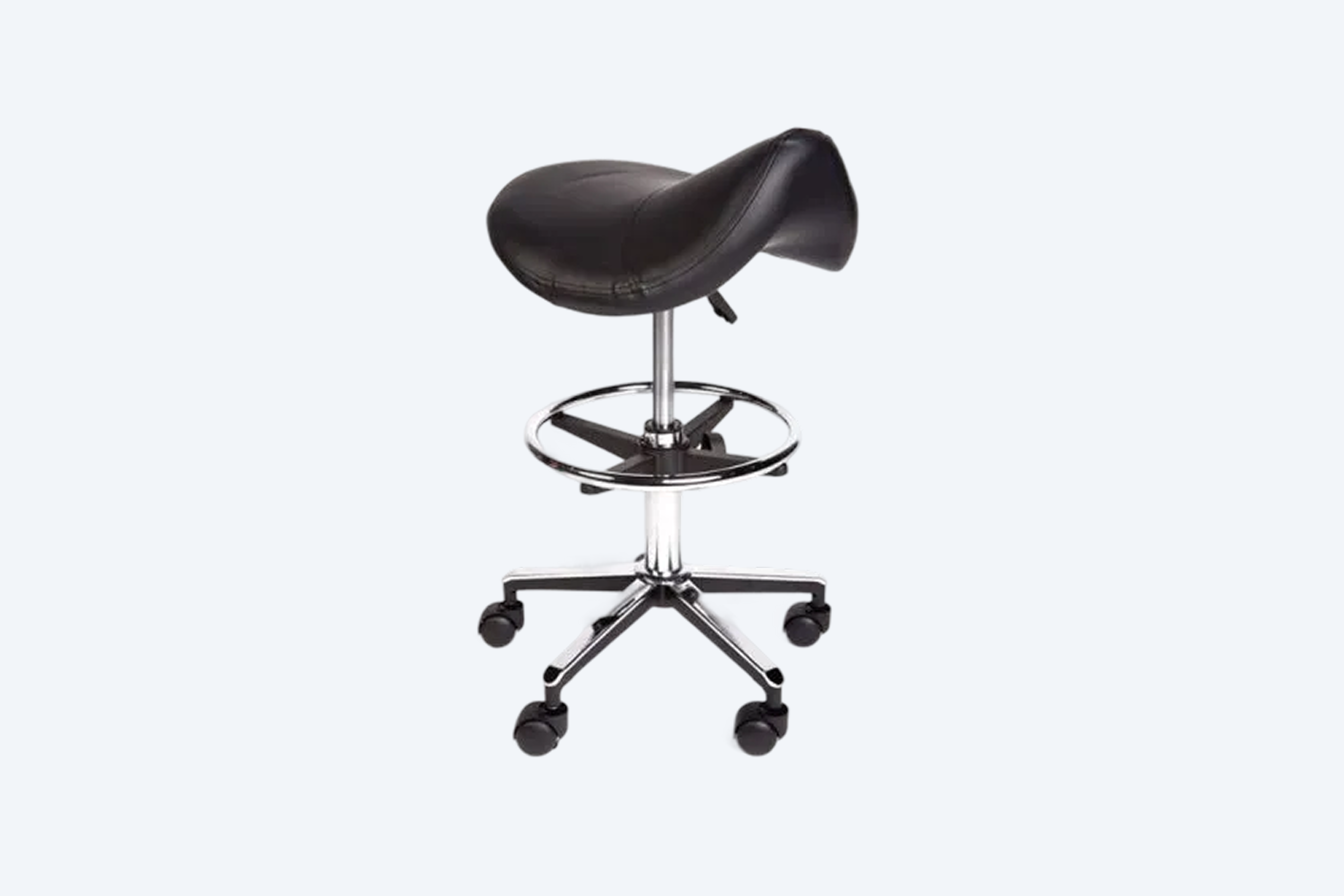 PARICO Coinfycare Round Stool with Footrest