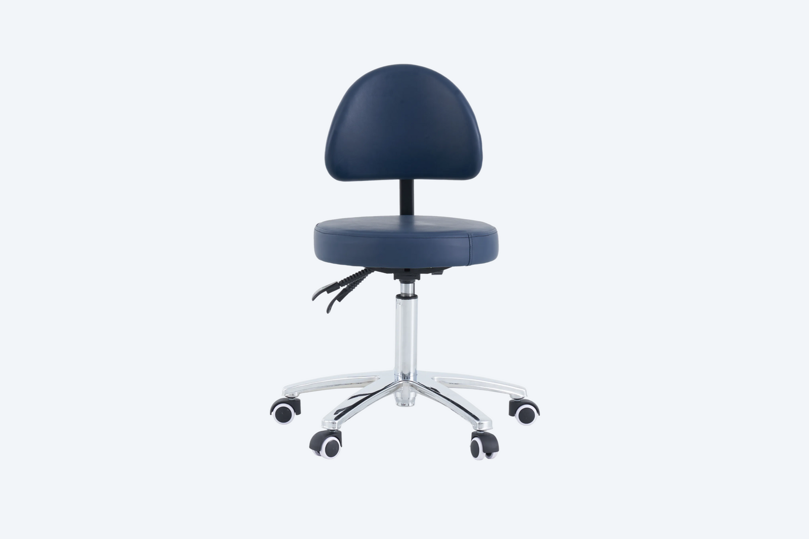 PARICO Coinfycare Round Stool with Backrest