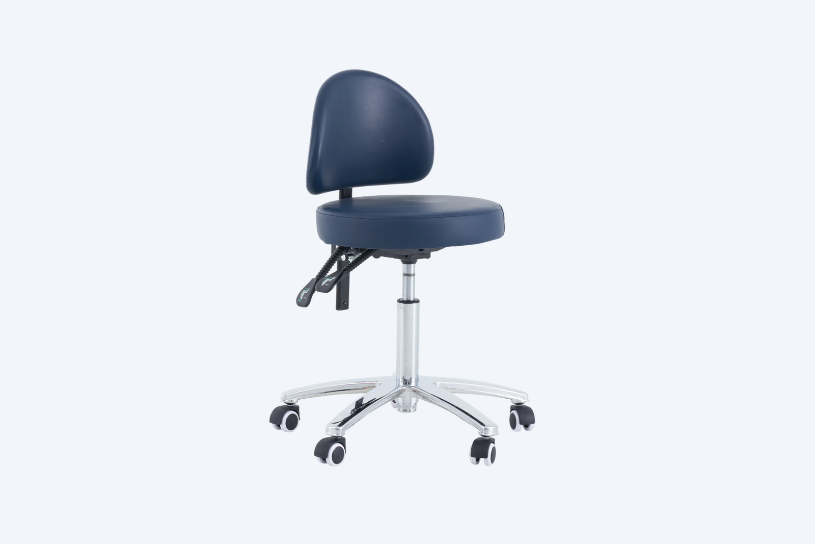 PARICO Coinfycare Round Stool with Backrest