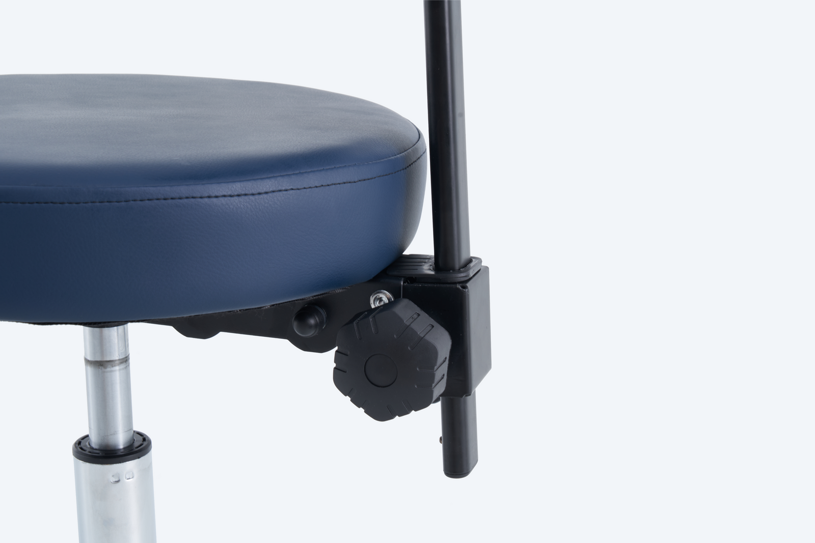 PARICO Coinfycare Round Stool with Backrest