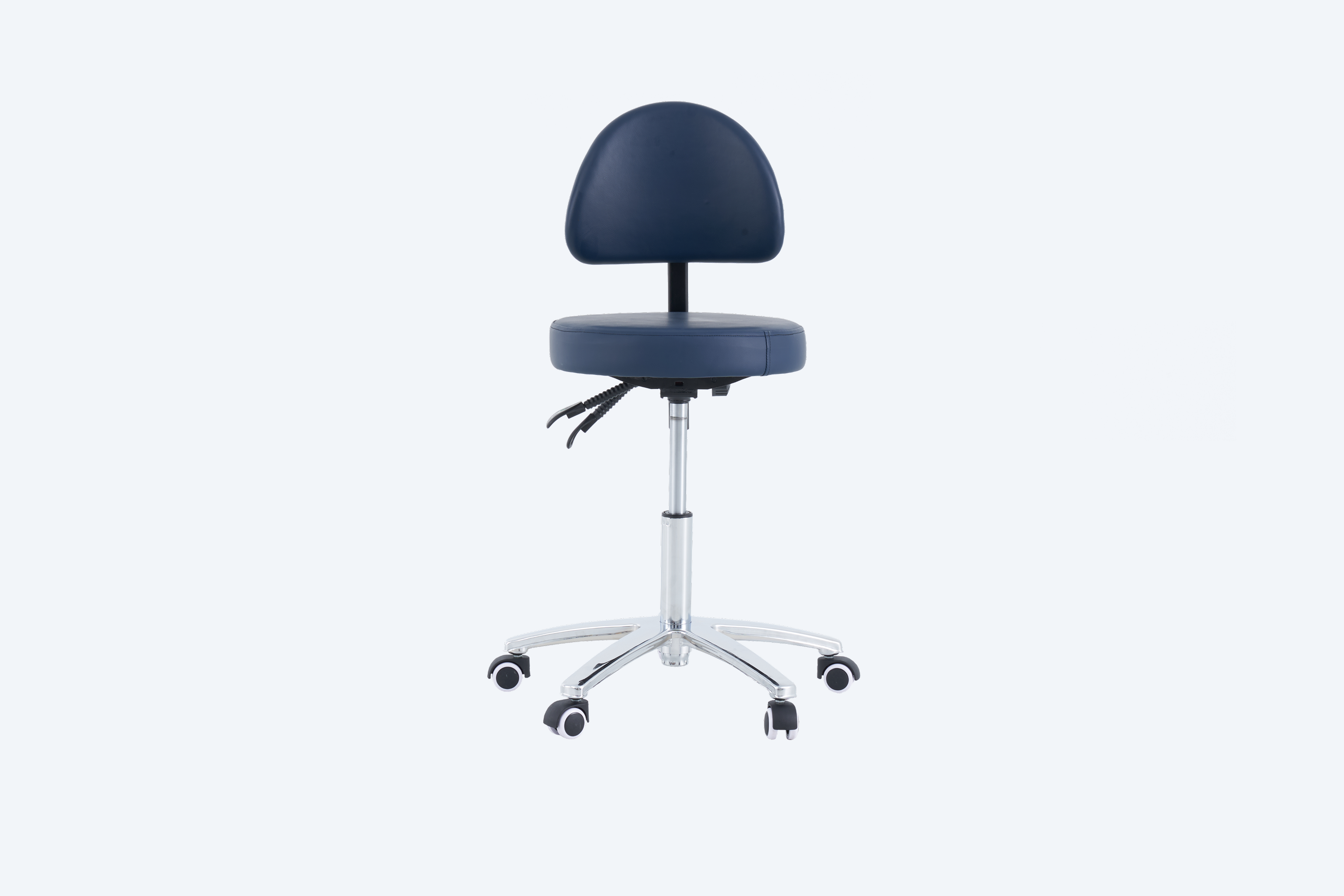 PARICO Coinfycare Round Stool with Backrest