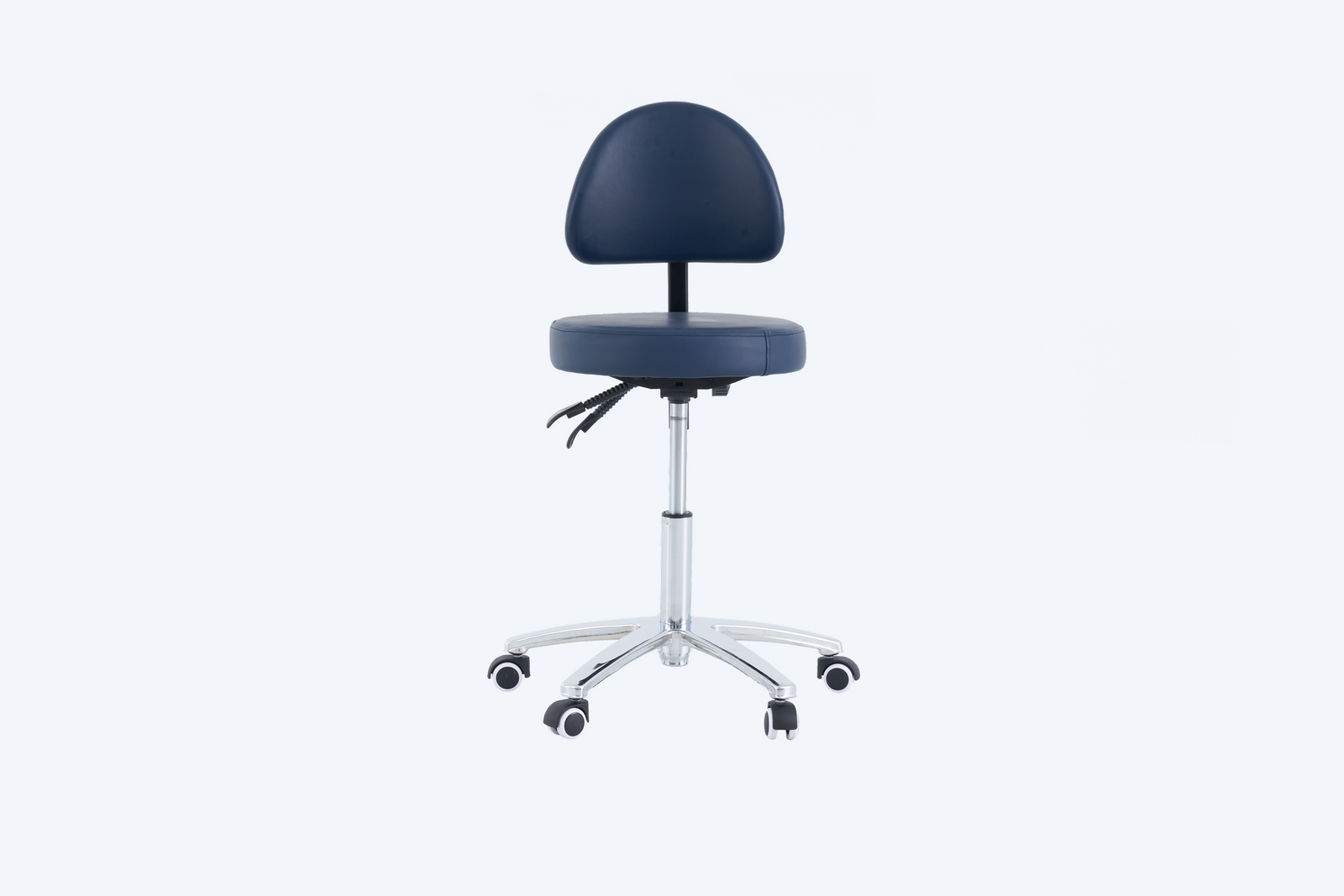 PARICO Coinfycare Round Stool with Backrest