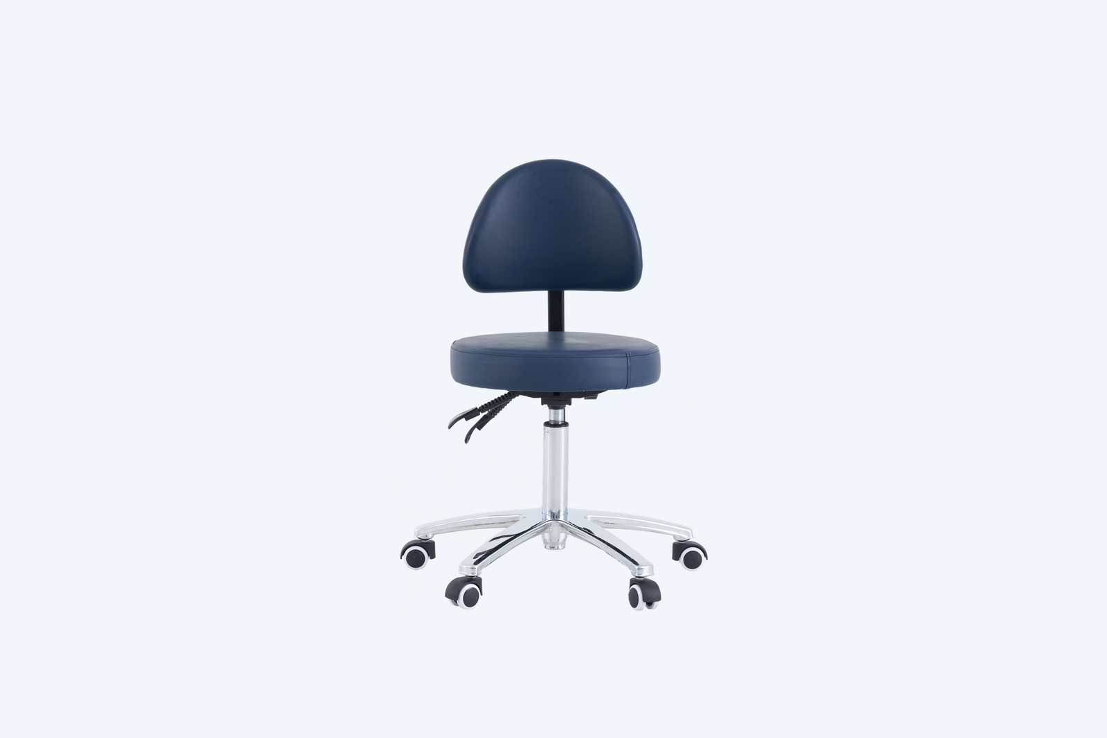 PARICO Coinfycare Round Stool with Backrest