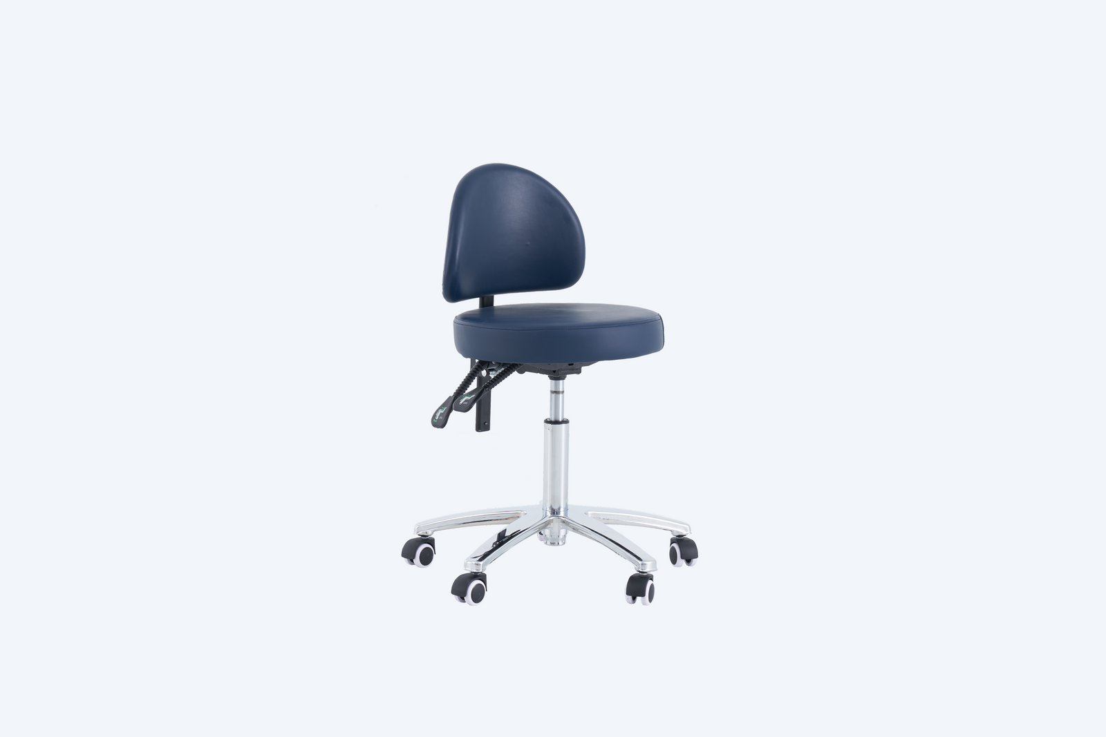 PARICO Coinfycare Round Stool with Backrest