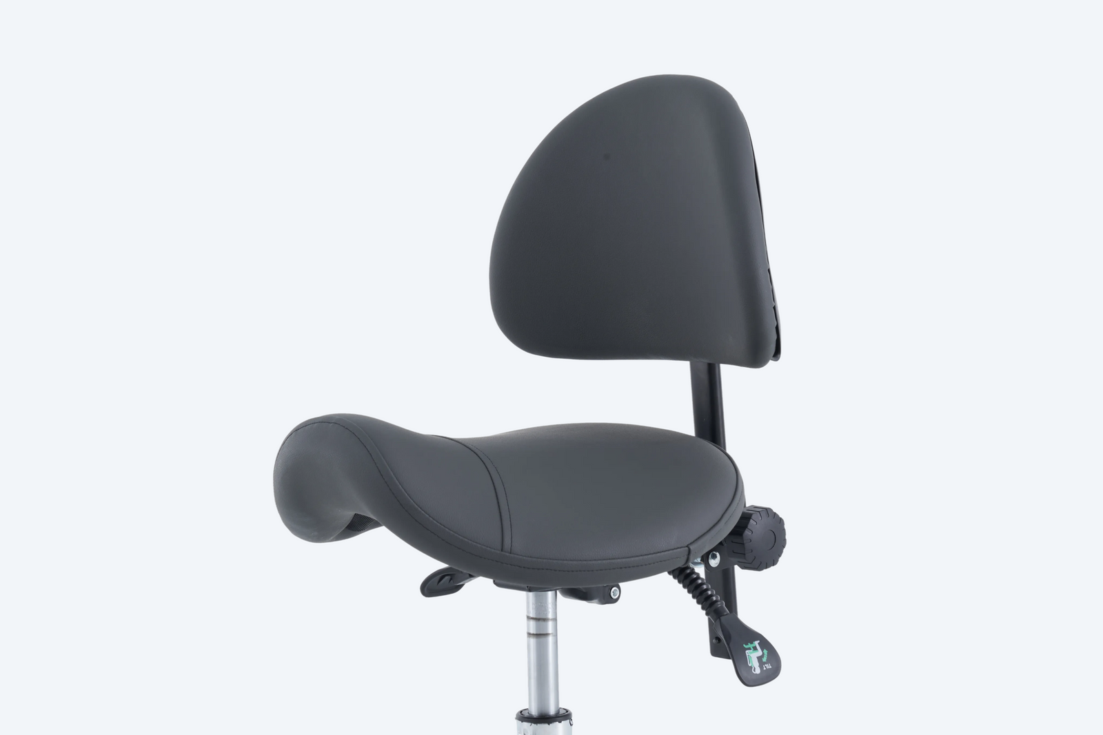 PARICO Coinfycare Saddle Stool with Backrest