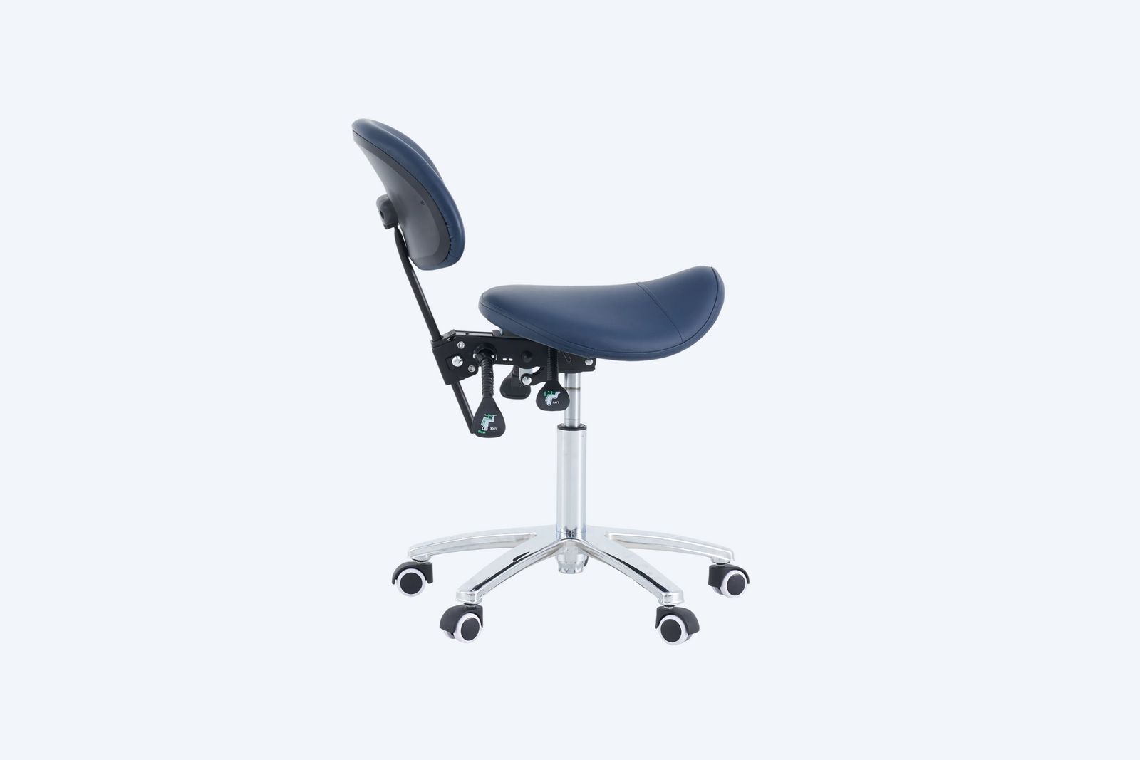 PARICO Coinfycare Saddle Stool with Backrest