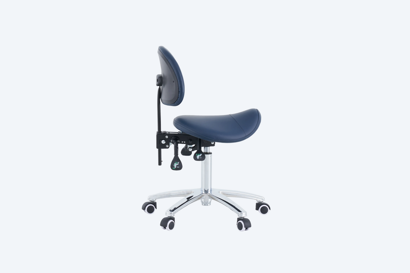 PARICO Coinfycare Saddle Stool with Backrest