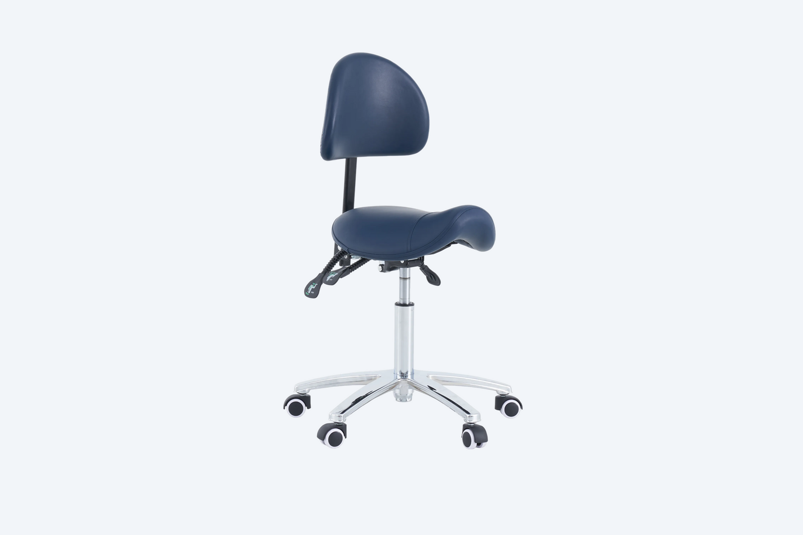 PARICO Coinfycare Saddle Stool with Backrest