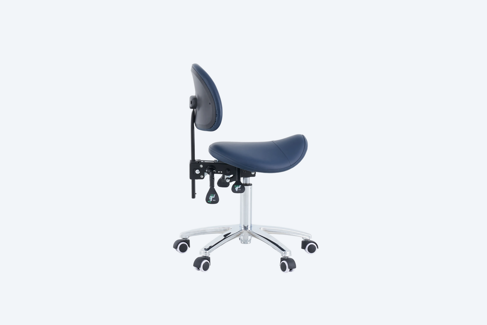 PARICO Coinfycare Saddle Stool with Backrest