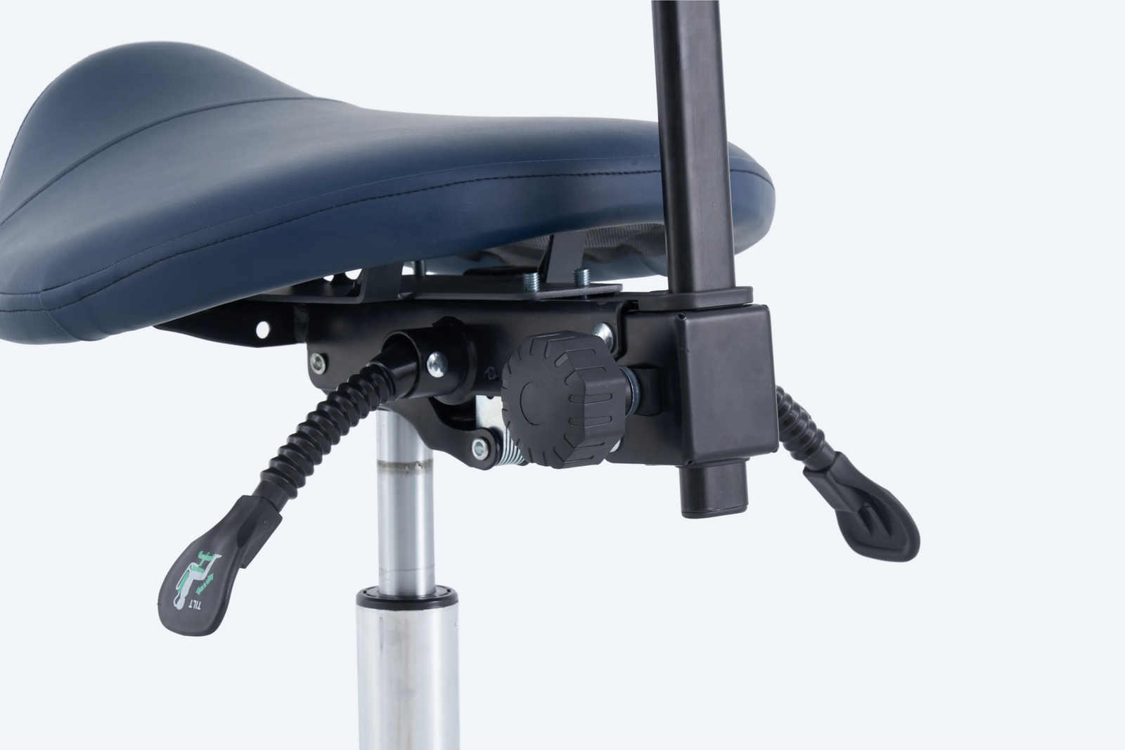 PARICO Coinfycare Saddle Stool with Backrest
