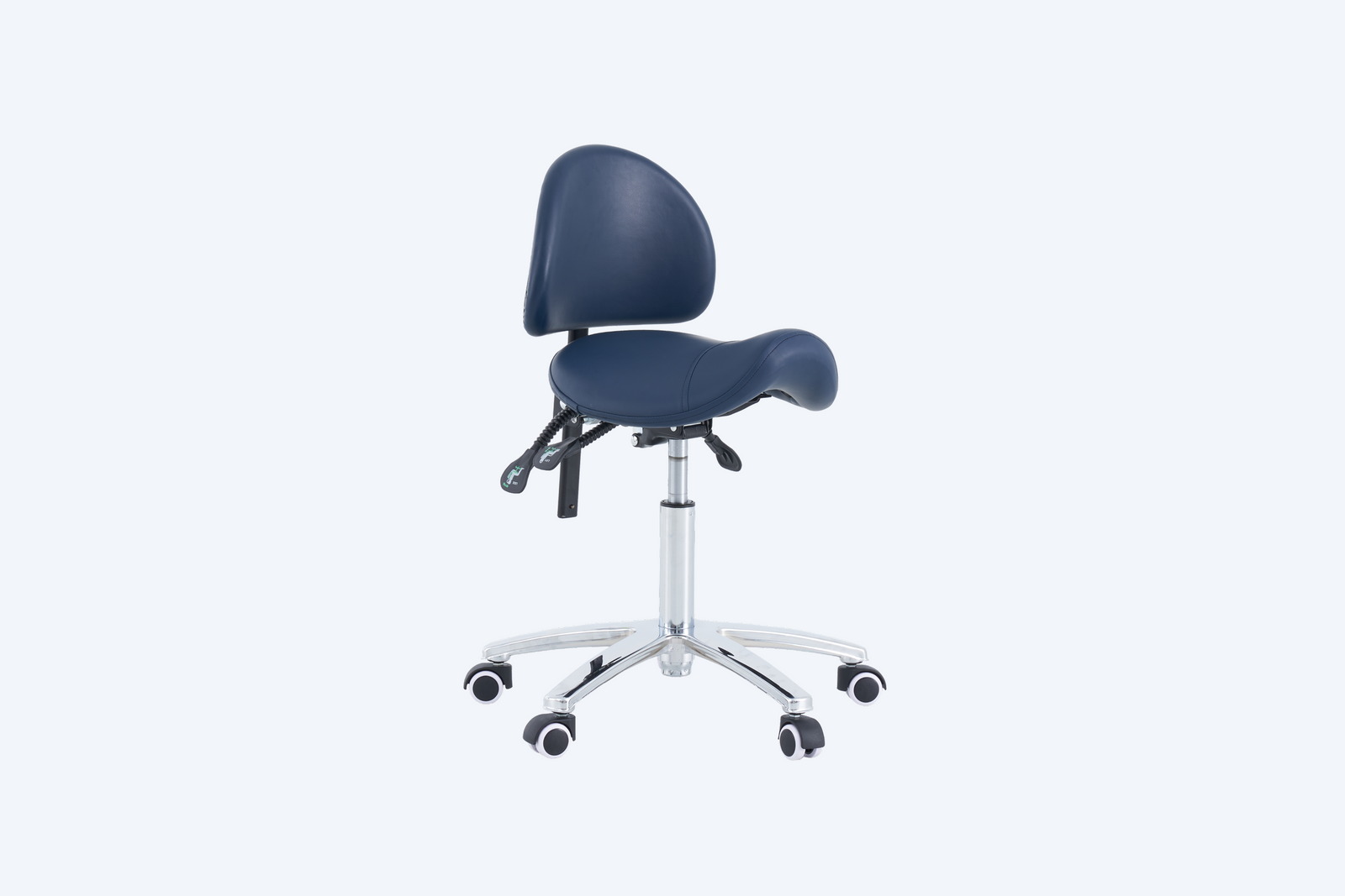 PARICO Coinfycare Saddle Stool with Backrest