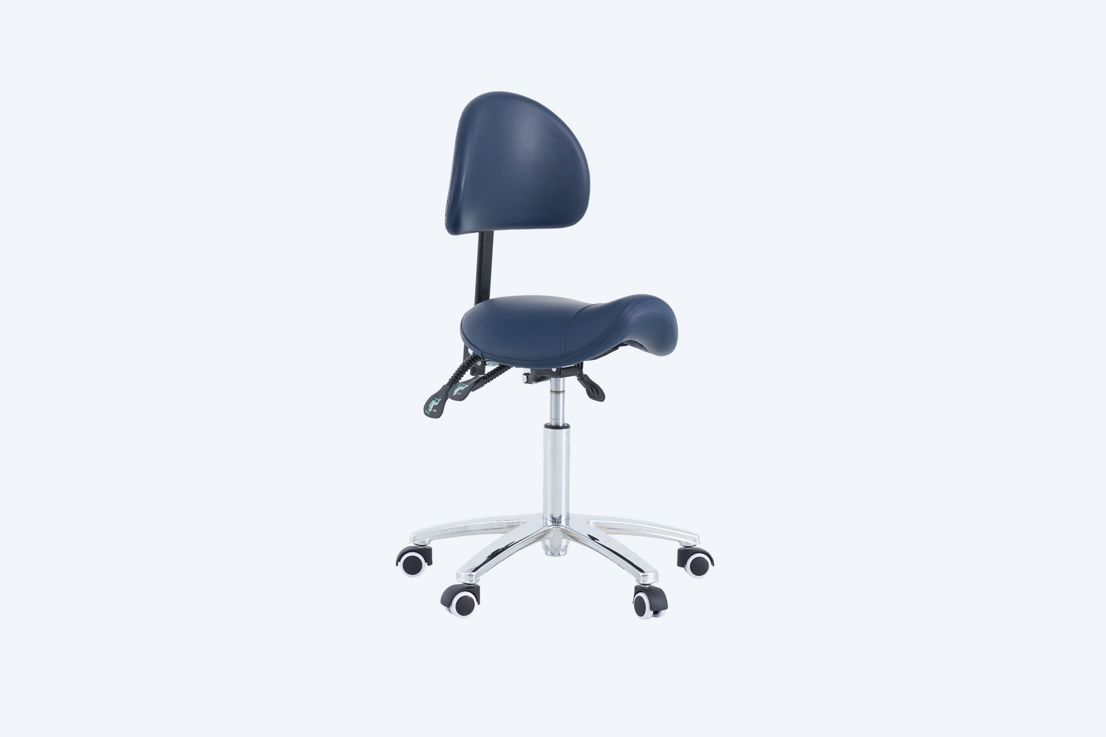 PARICO Coinfycare Saddle Stool with Backrest