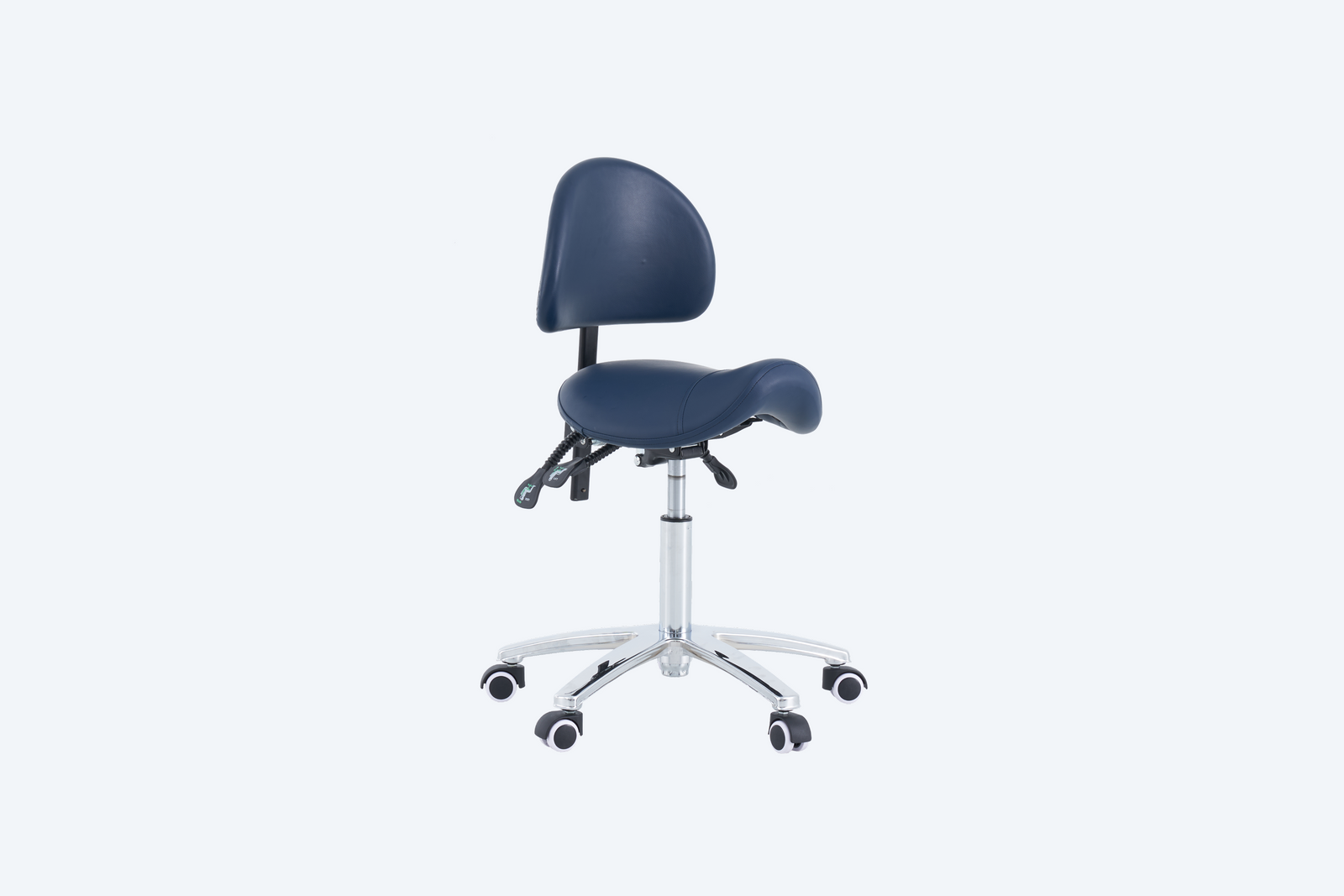 PARICO Coinfycare Saddle Stool with Backrest