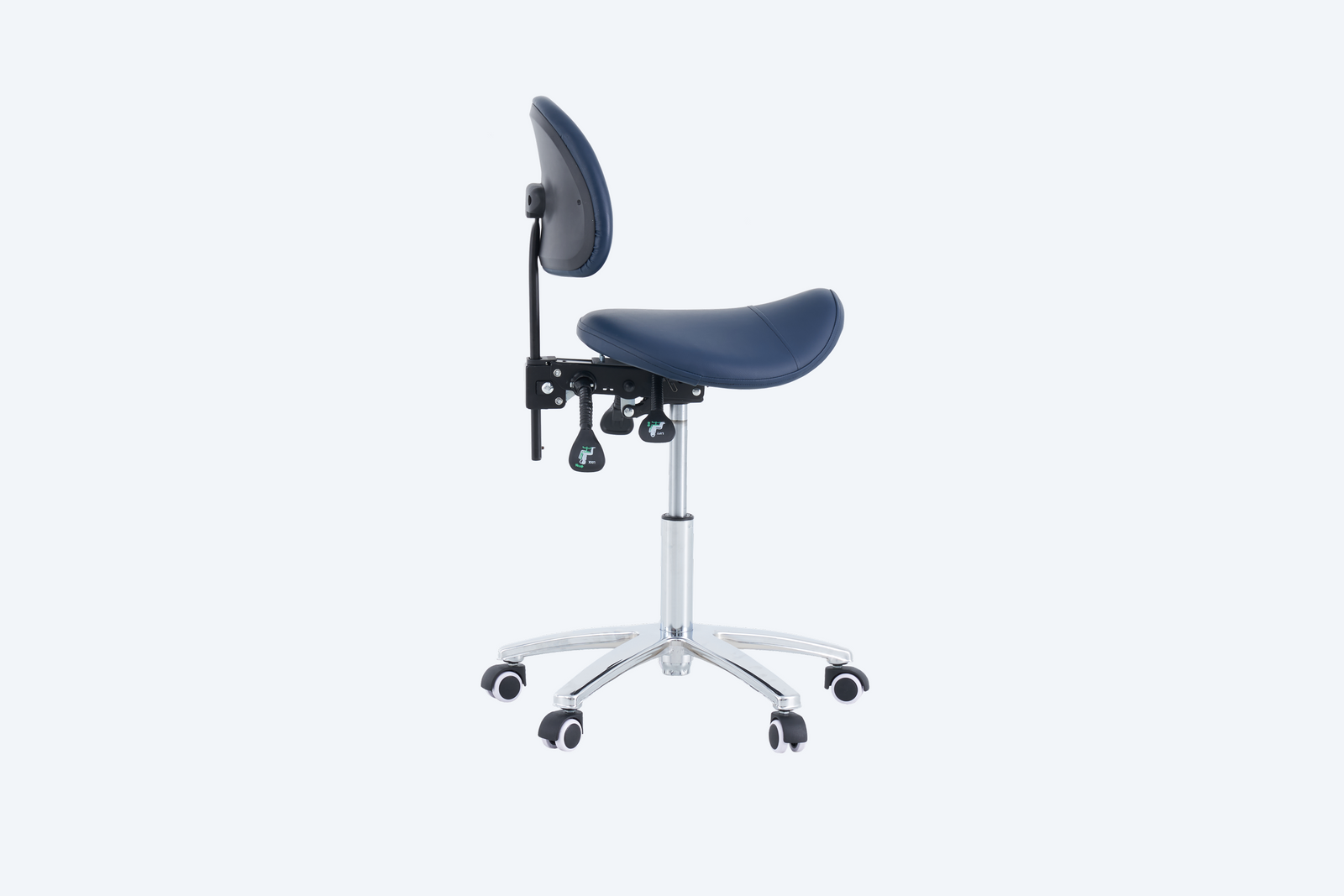 PARICO Coinfycare Saddle Stool with Backrest