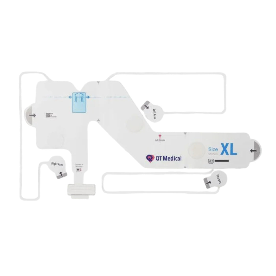 QHeart 12-Lead ECG Electrode Strip