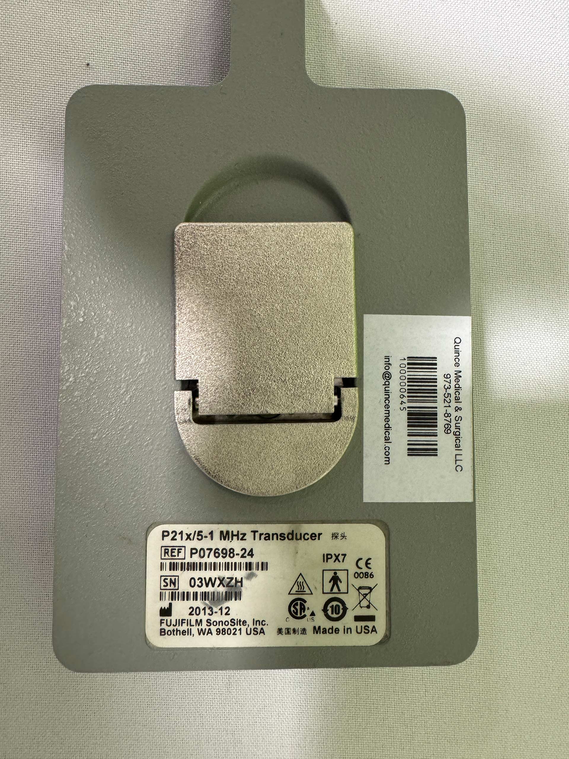 SonoSite P21x/5-1 MHz Transducer