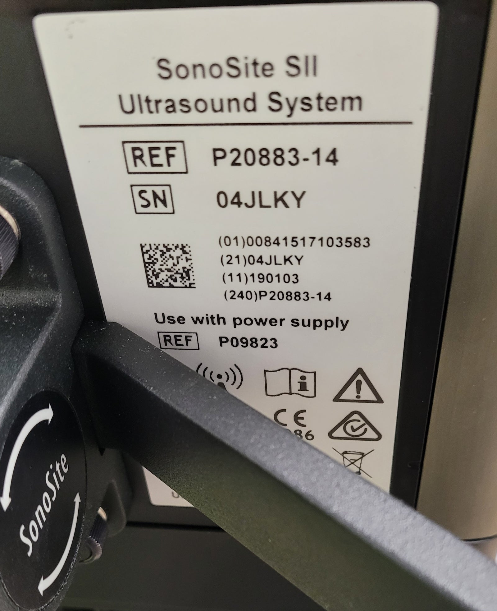 SonoSite S2 SII Ultrasound System