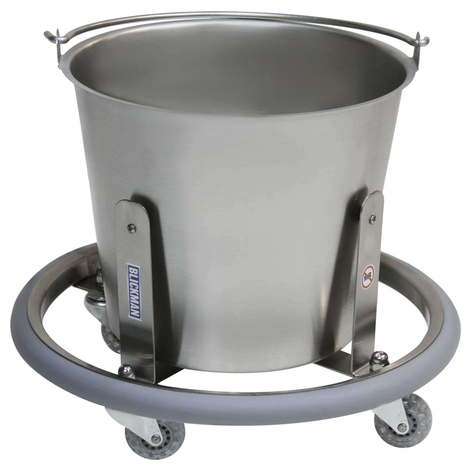 Blickman KB-1 Kickbucket Pail, 13 Qt Heavy Gauge Replacement Pail for Lenox Kickbucket | QuinceMedical.com