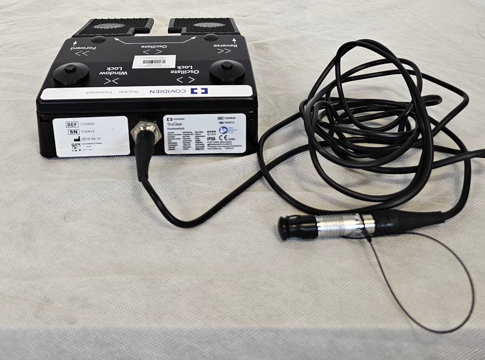 Covidien TruClear Footswitch Ref 7209820 QT100000006