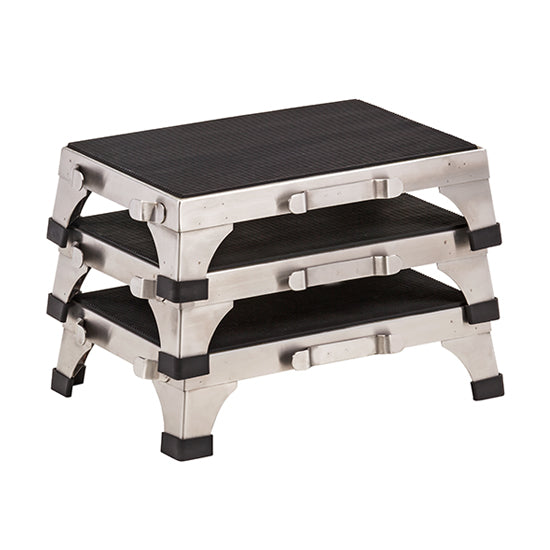 Clinton SS-190 Stainless Steel, Stacking Stools | QuinceMedical.com