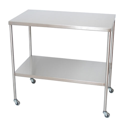 UMF Medical SS8010 Instrument Table 36″ x 20″ x 34″ UMF SS8010 | QuinceMedical.com
