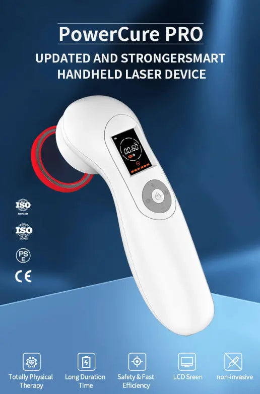PowerCure Pro Handheld Cold Laser Therapy Device