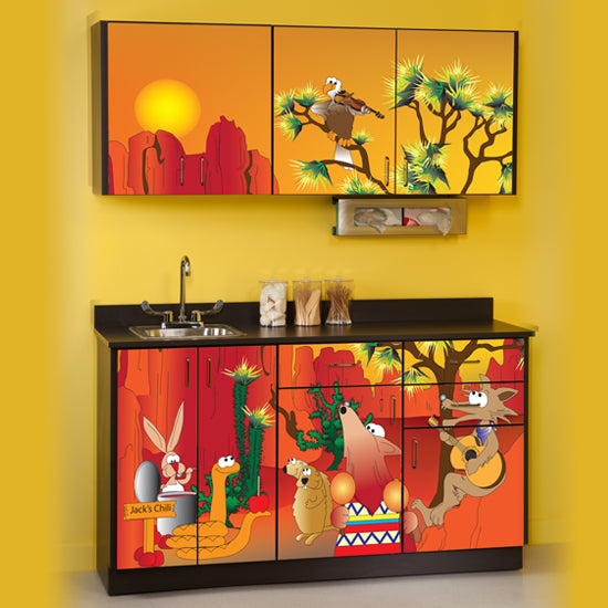 Clinton 6152-BW Southwestfest Cabinets | QuinceMedical.com
