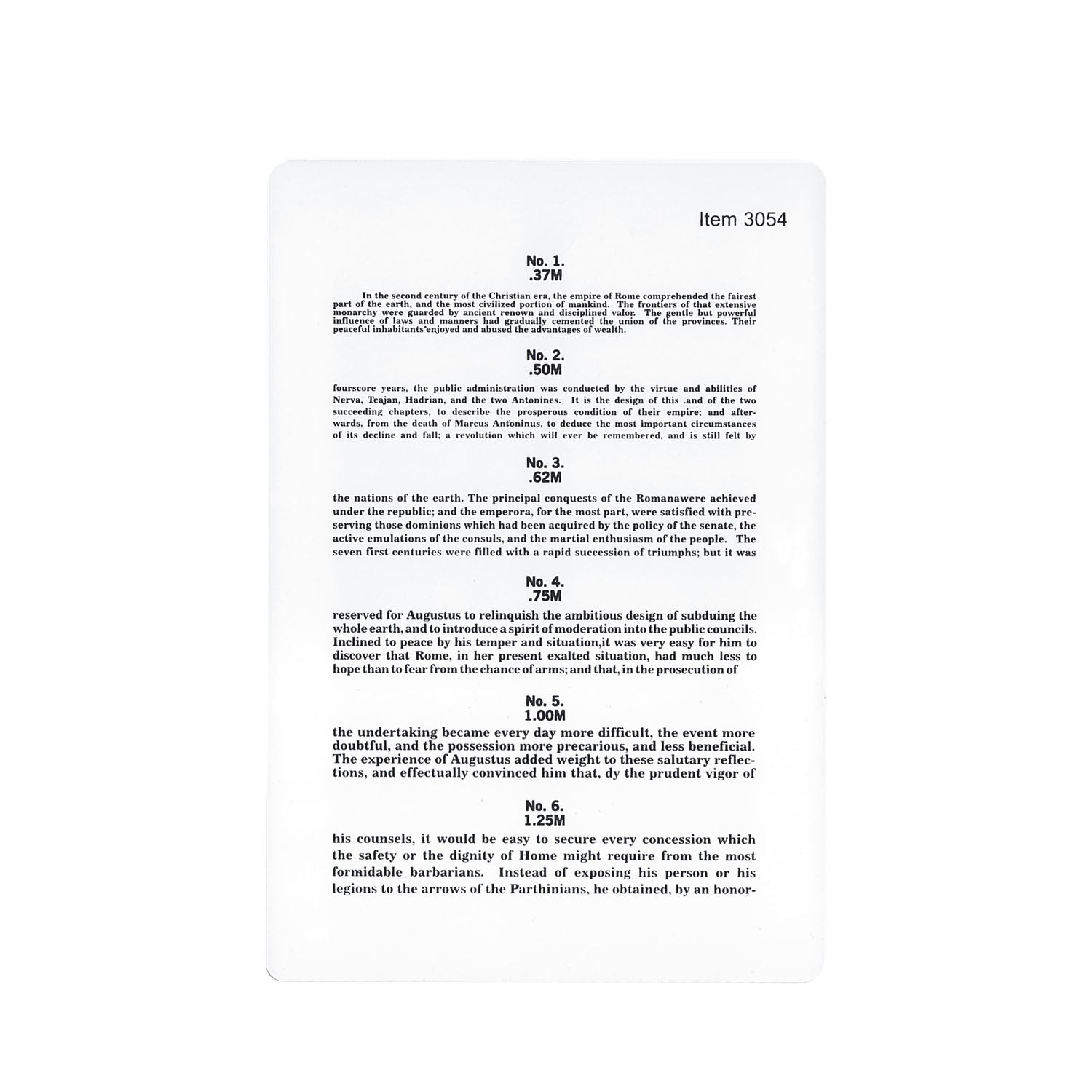Dukal Tech-Med Eye Charts