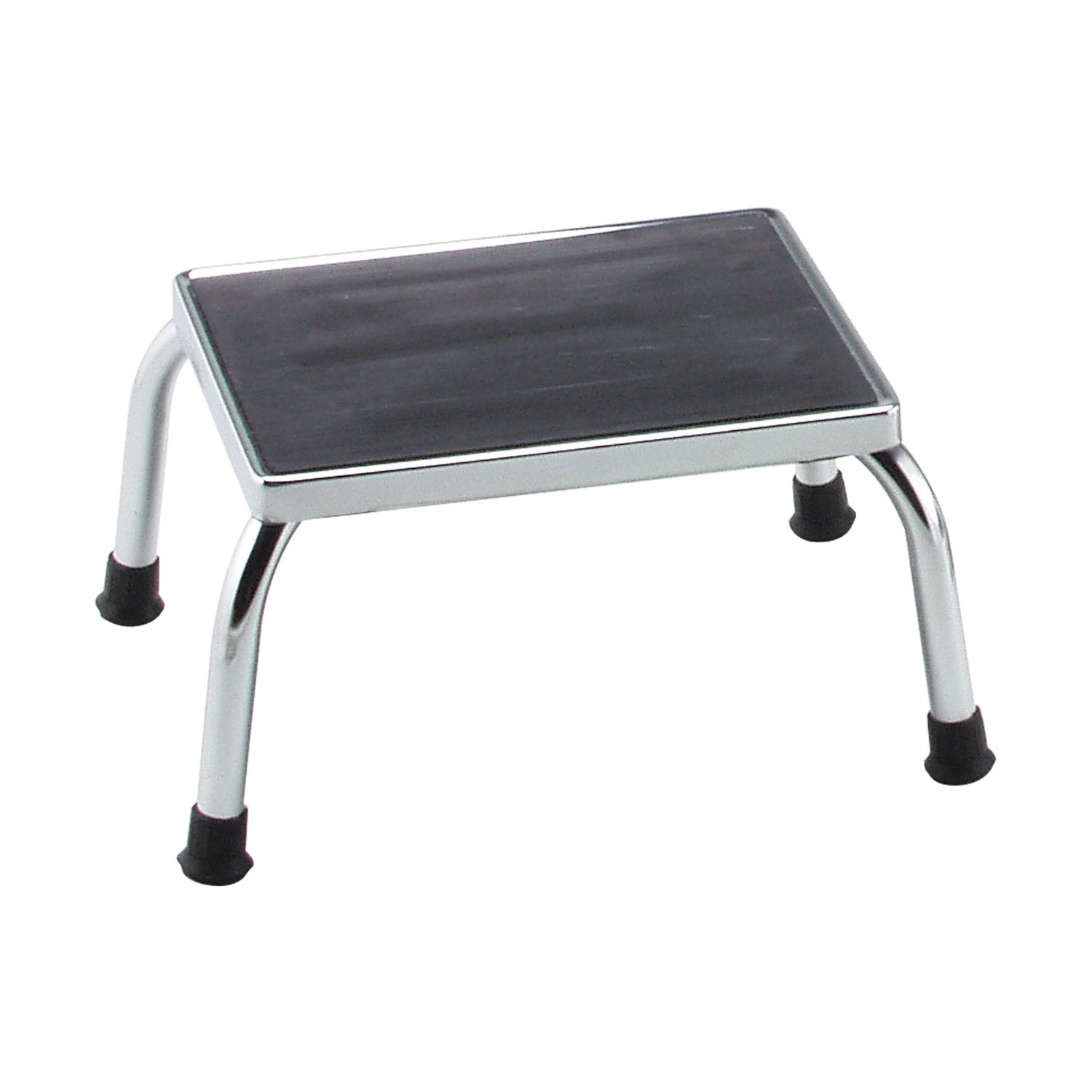 Dukal Footstool, 11 x 14" Platform, Chrome