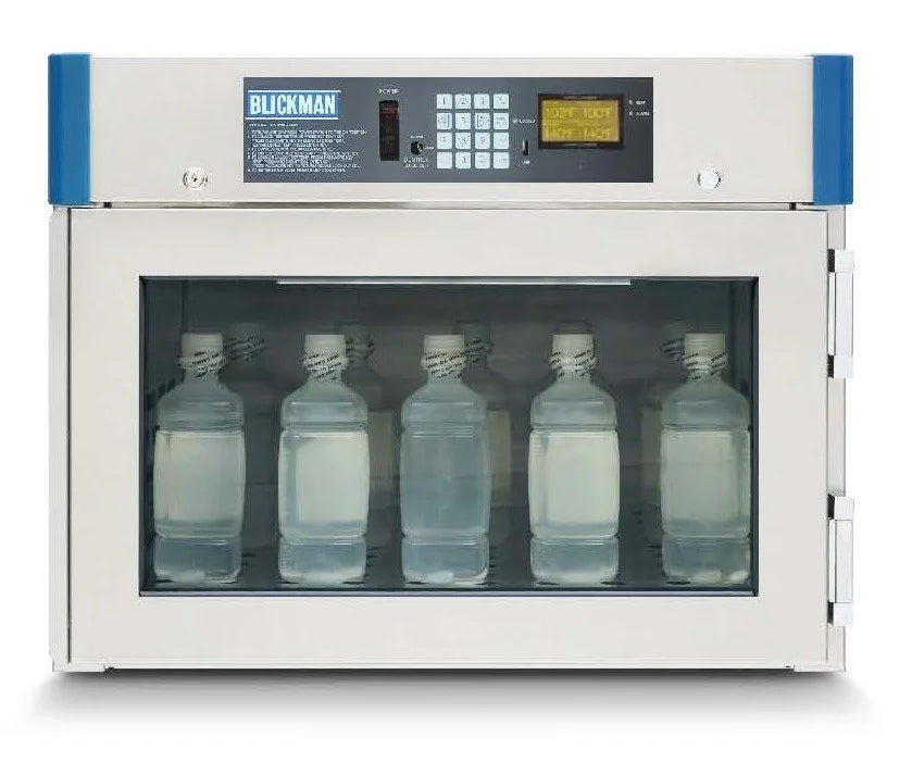 Blickman 7925TG Tabletop Blanket & Fluid Warming Cabinet, Standard Size, Digital, Glass Door | QuinceMedical.com