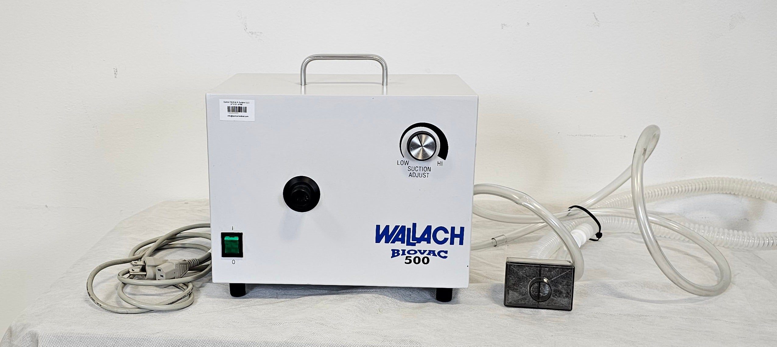 Wallach Biovac 500 Model WBF-R-0014 QT100000003