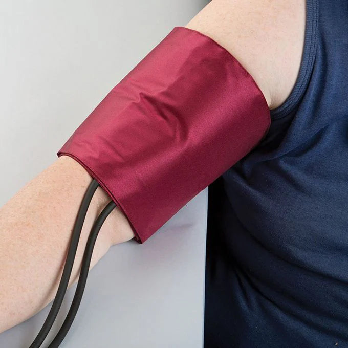 ADCUFF™ Inflation System, Bariatric, Burgundy, LF