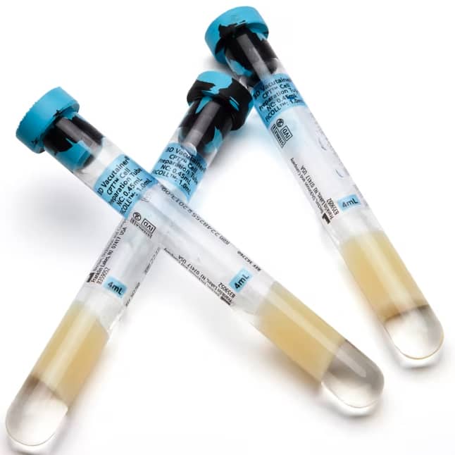 BD Vacutainer Mononuclear Cell Preparation Tube [CPT] (60/Case) | QuinceMedical.com