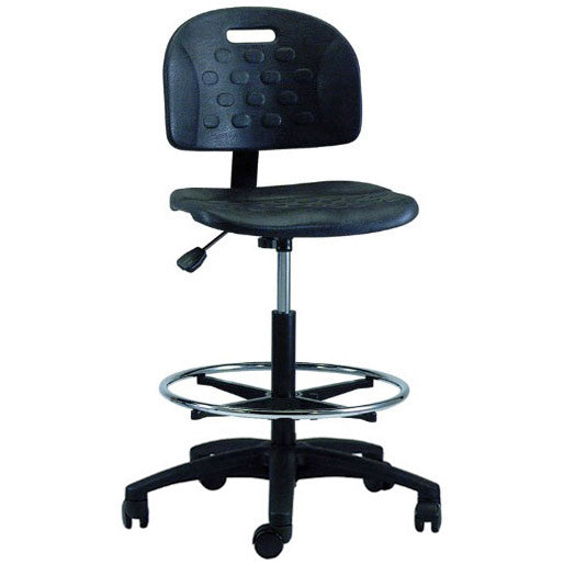Brewer Polyurethane Task Stool with Seat Tilt