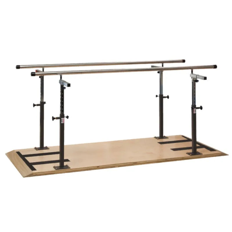 Clinton 3-2007 Platform Mounted Parallel Bars | QuinceMedical.com