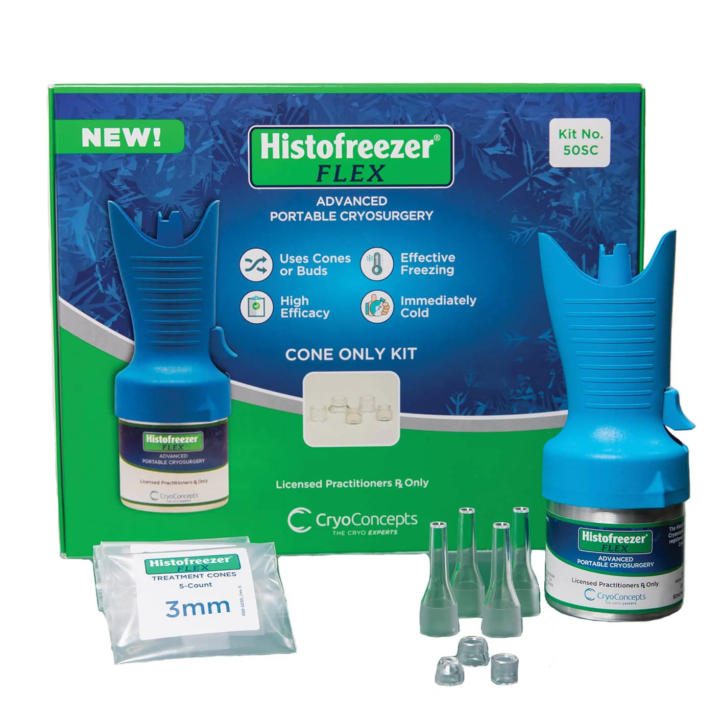 Cryosurgery Kit HistoFreezer FLEX 50SC Cones Only