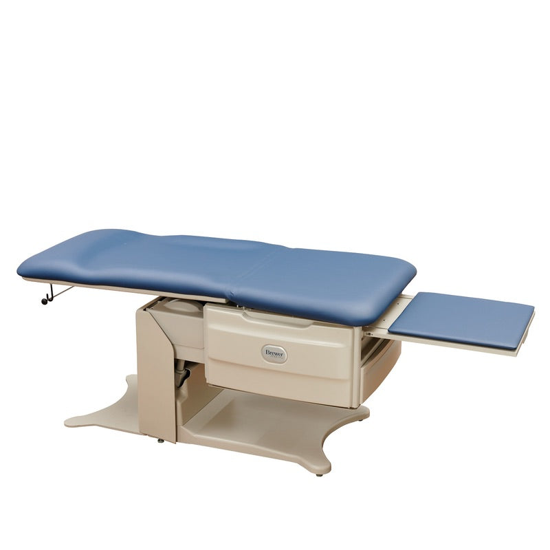 Brewer Flex Access™ High Low Exam Table with Pneumatic/Manual Back (700 lb. Weight Capacity)