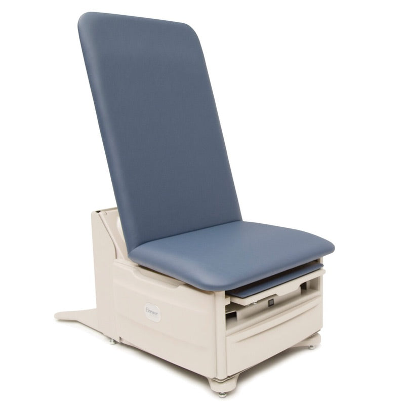 Brewer Flex Access™ High Low Exam Table with Pneumatic/Manual Back (700 lb. Weight Capacity)