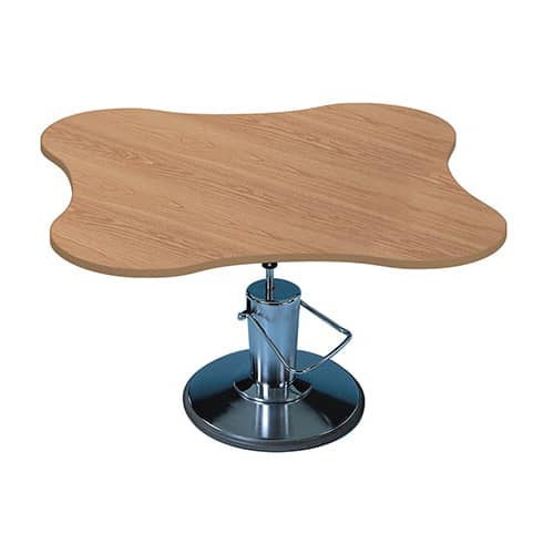 Hausmann 48″x48″ Height Adjustable Hydraulic Multi-Use Table with Cutouts | QuinceMedical.com