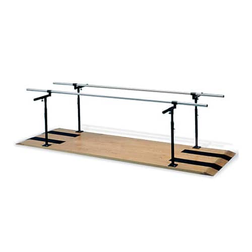 Hausmann 7' Height & Width Adjustable Parallel Bars | QuinceMedical.com