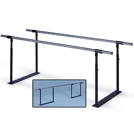 Hausmann Height Adjustable Space Saving Folding Parallel Bars | QuinceMedical.com