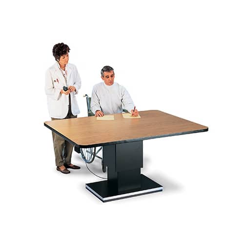 Hausmann Powermatic® 48″x66″ Electric Height Adjustable Work Table | QuinceMedical.com