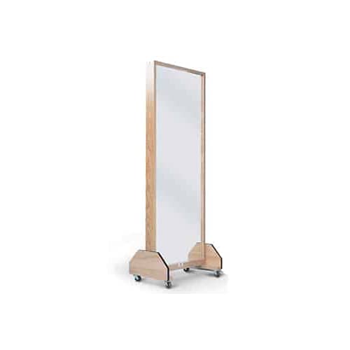 Hausmann Portable Single Mirror | QuinceMedical.com