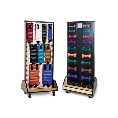 Hausmann Weight and Dumbbell Combo Rack | QuinceMedical.com